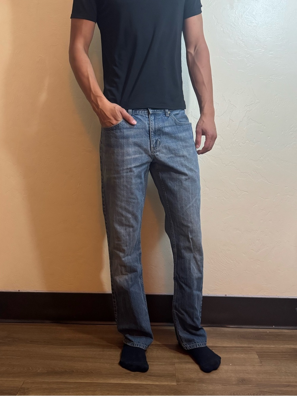 Straight Fit Vintage Urban Pipeline Jeans